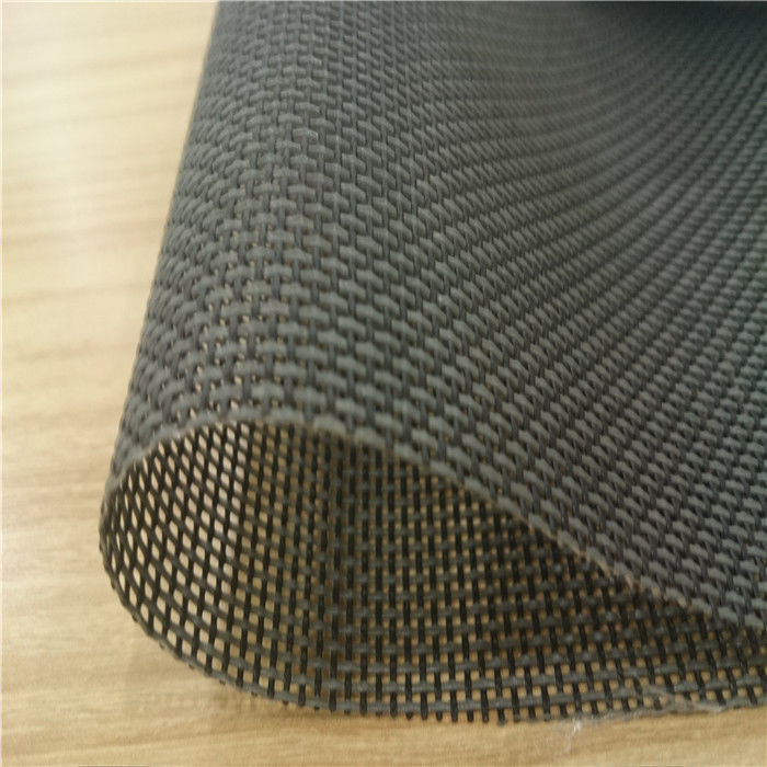Czarna tkanina tekstylna z PVC w kolorze wodoodpornym o szerokości 1m-3,2m Multi Color dostawca
