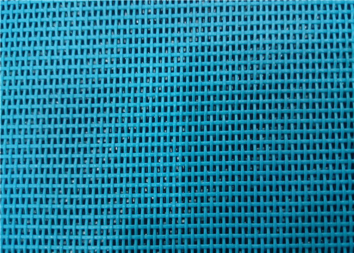 Niebieska szerokość 2 metry Zwykły materiał z siatki PVC na plażowy fotel Odporny na blaknięcie dostawca